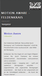 Mobile Screenshot of motion-aware.de
